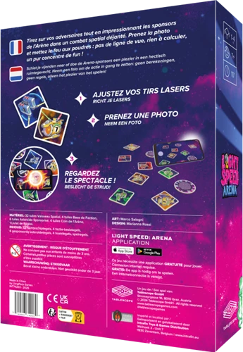 Light Speed Arena tabletop shooter