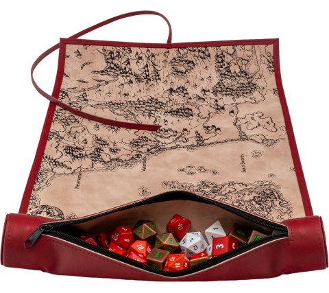 Ultra Pro Dungeons and Dragons - Dice Scroll: Sword Coast Map