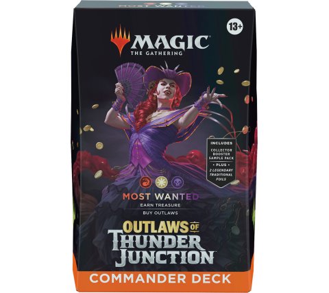 Magic: the Gathering - Outlaws of Thunder Junction Commander Deck: Most Wanted