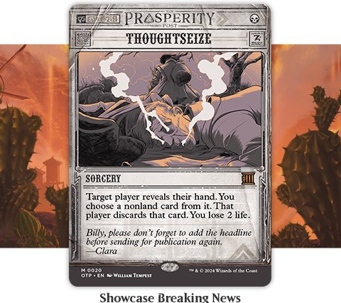 Magic: the Gathering - Outlaws of Thunder Junction Play Booster