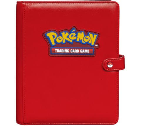 Ultra Pro Pokemon - Premium 4-Pocket Snap Binder: Red