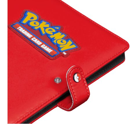 Ultra Pro Pokemon - Premium 4-Pocket Snap Binder: Red