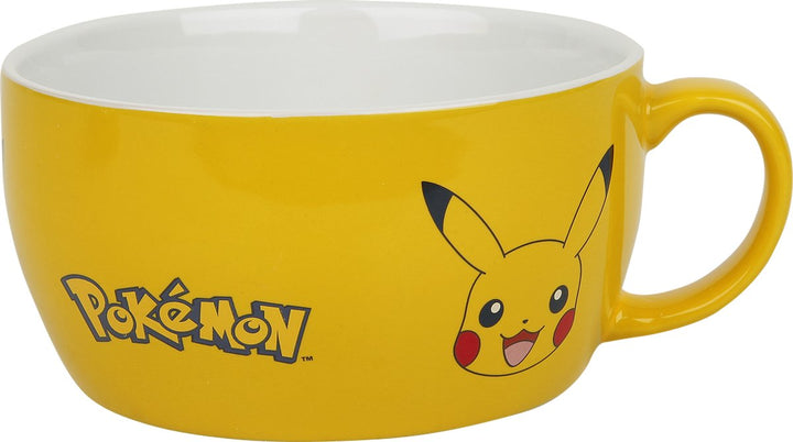 Pokemon Ontbijt Set: Mug + Bowl: Pikachu