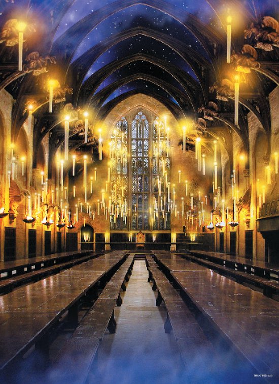 Puzzel: Harry Potter "Great Hall" 1000 pieces