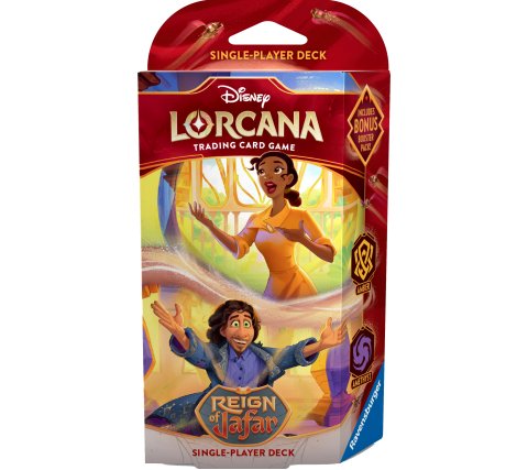 Disney Lorcana - Reign of Jafar Starter Deck: Tiana & Bruno of Mulan & Stitch (inclusief booster)