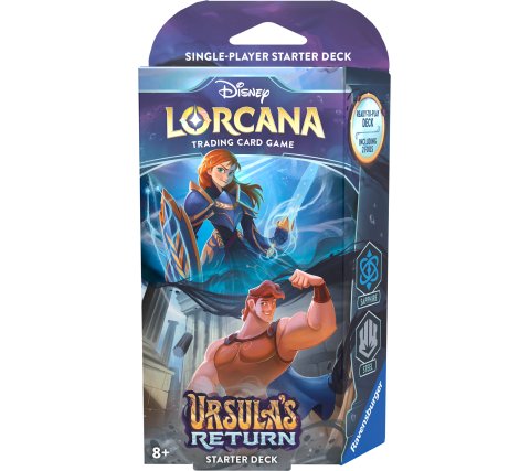 Disney Lorcana - Ursula's Return Starter Deck : Anna & Hercules