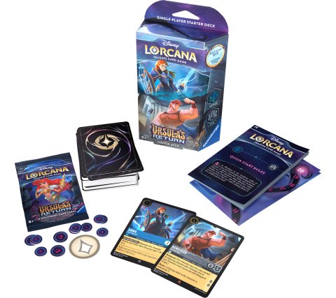 Disney Lorcana - Ursula's Return Starter Deck : Anna & Hercules
