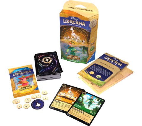 Disney Lorcana - Into the Inklands Starter Deck: Pongo & Peter Pan (inclusief booster)