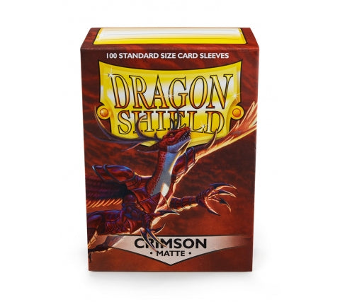 Dragon Shield Sleeves Classic Crimson (100 stuks)