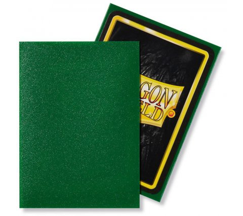 Dragon Shield Sleeves Matte Emerald (100 stuks)