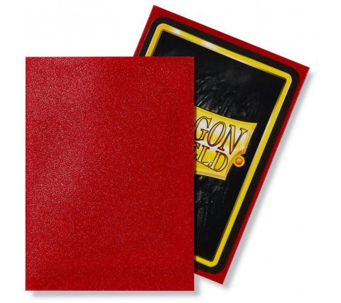 Dragon Shield Sleeves Matte Ruby (100 stuks)