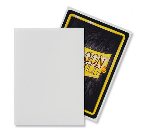 Dragon Shield Sleeves Matte White (100 stuks)