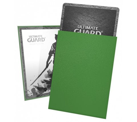 Ultimate Guard Katana Sleeves: Green (100 stuks)