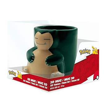 Pokémon: Mug 3D 475ml : Snorlax
