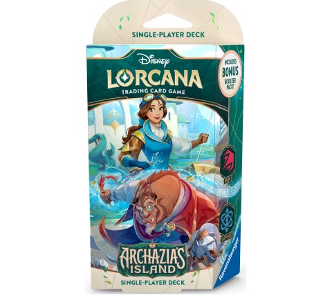 Disney Lorcana - Archazia's Island Starter Deck: Iago & Jafar of Belle & Beast (inclusief booster)