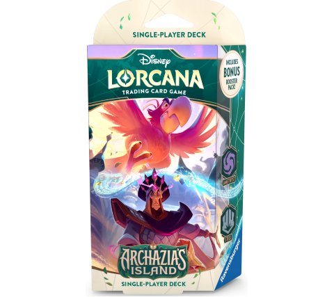 Disney Lorcana - Archazia's Island Starter Deck: Iago & Jafar of Belle & Beast (inclusief booster)