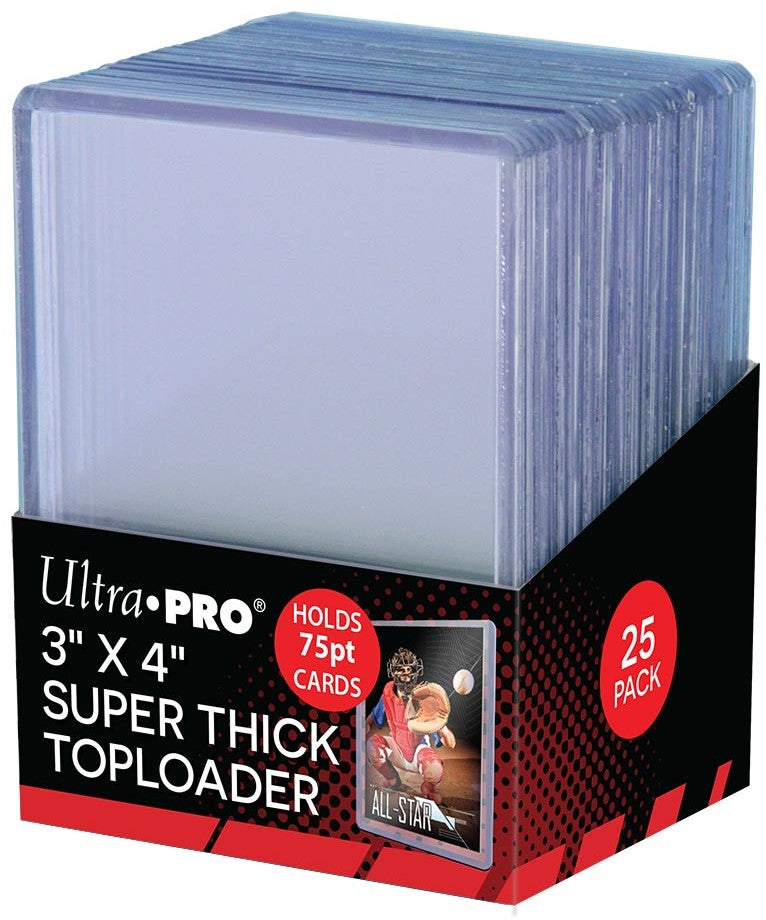 ULTRA PRO TOPLOADERS 3''X4