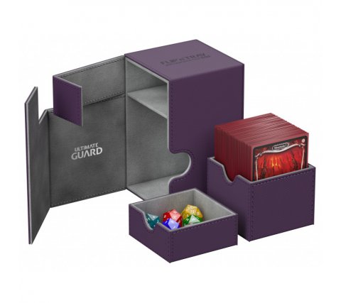 Ultimate Guard Flip'n'Tray Deck Case 100+ XenoSkin Purple
