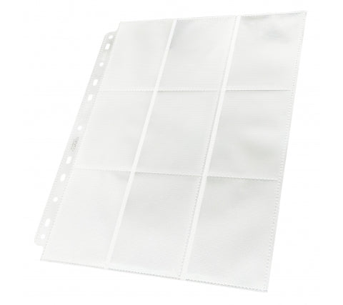 Ultimate Guard 18-Pocket Pages Side-Loading (50) - White