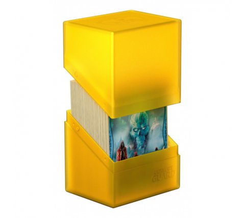 Ultimate Guard Boulder Deck Case 80+ Amber