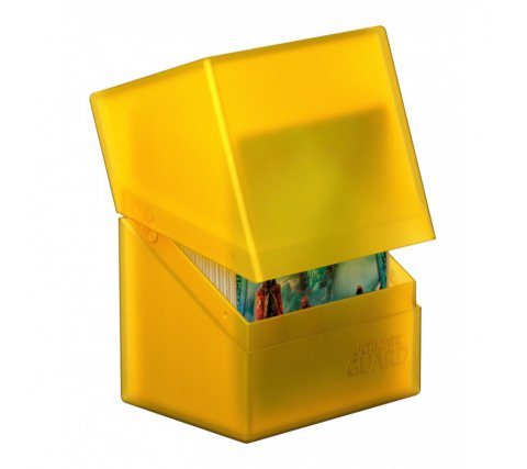 Ultimate Guard Boulder Deck Case 80+ Amber