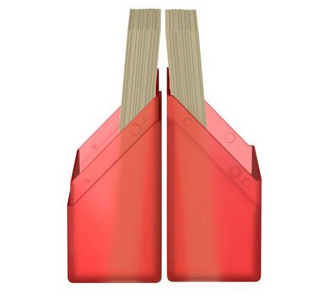 Ultimate Guard Boulder Deck Case 40+ Ruby