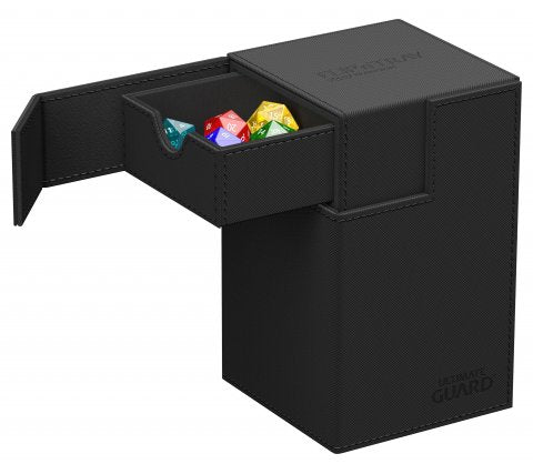 Ultimate Guard Flip'n'Tray Deck Case 100+ XenoSkin Monocolor Black