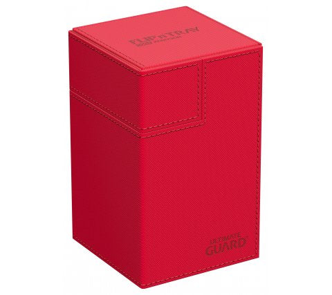 Ultimate Guard Flip'n'Tray Deck Case 100+ XenoSkin Monocolor Red