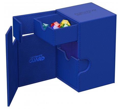 Ultimate Guard Flip'n'Tray Deck Case 100+ XenoSkin Monocolor Blue