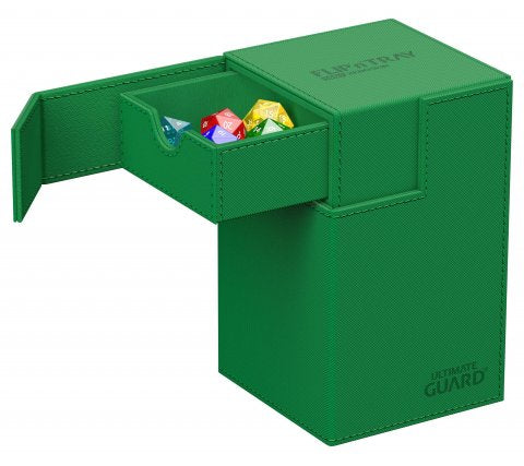 Ultimate Guard Flip'n'Tray Deck Case 100+ XenoSkin Monocolor Green