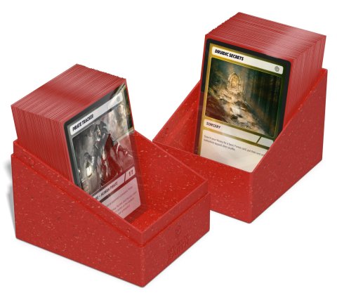 Ultimate Guard Return to Earth Boulder Deck Case 133+ Red