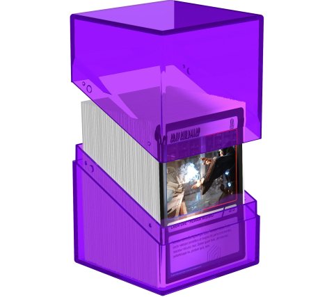 Ultimate Guard - Boulder Deck Case 100+ Clear: Amethyst