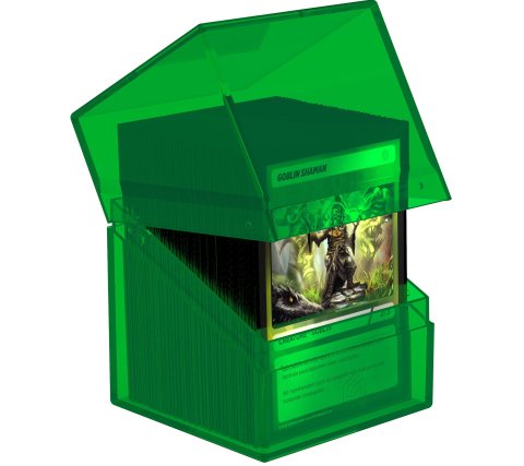 Ultimate Guard - Boulder Deck Case 100+ Clear: Emerald