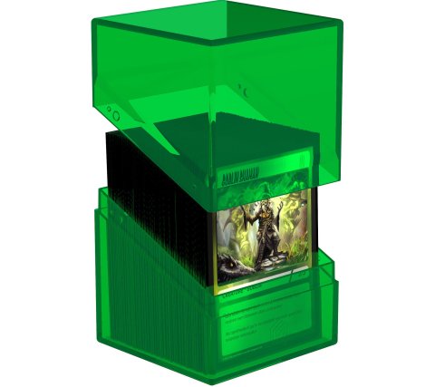 Ultimate Guard - Boulder Deck Case 100+ Clear: Emerald