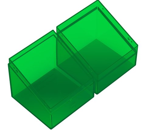 Ultimate Guard - Boulder Deck Case 100+ Clear: Emerald