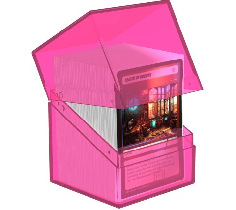 Ultimate Guard - Boulder Deck Case 100+ Clear: Rhodonite