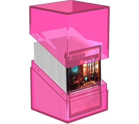 Ultimate Guard - Boulder Deck Case 100+ Clear: Rhodonite