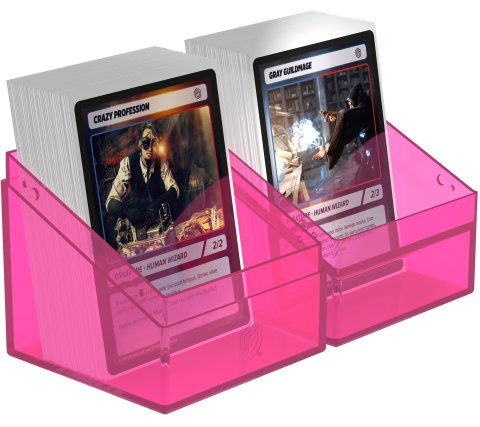 Ultimate Guard - Boulder Deck Case 100+ Clear: Rhodonite