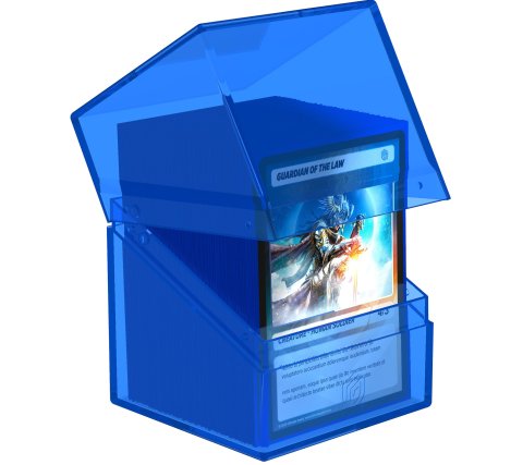 Ultimate Guard - Boulder Deck Case 100+ Clear: Sapphire