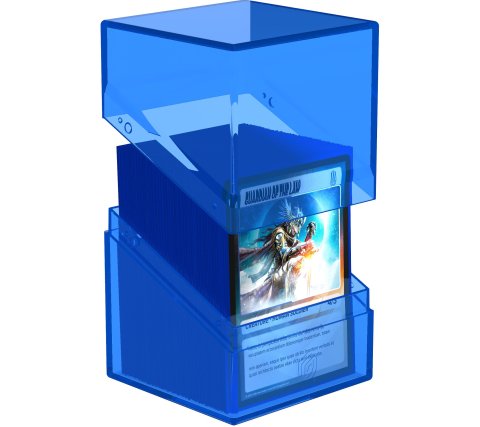 Ultimate Guard - Boulder Deck Case 100+ Clear: Sapphire