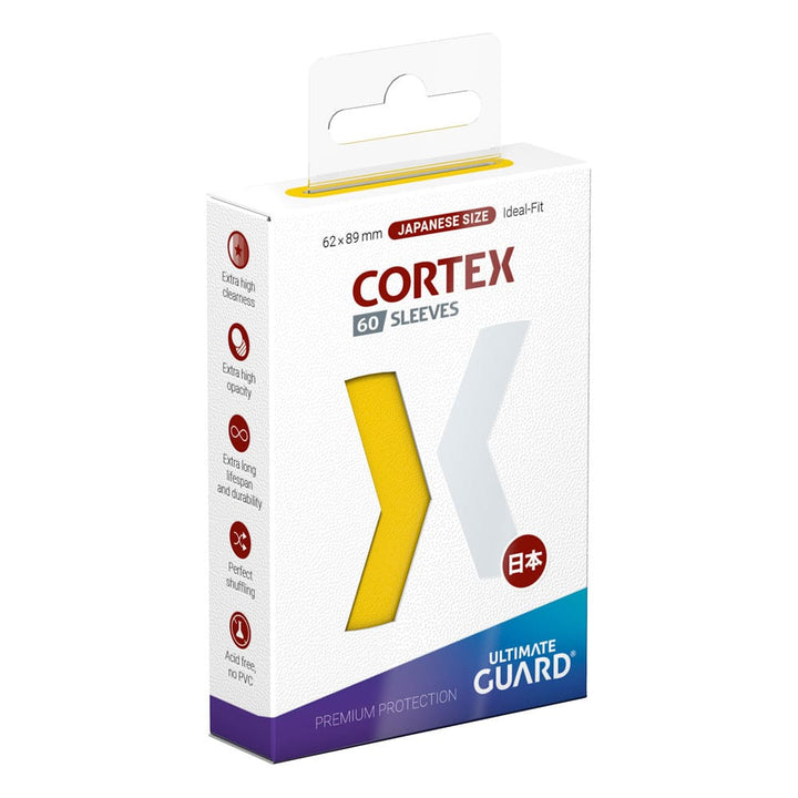 Ultimate Guard Cortex Sleeves Japanese Size: Yellow (60)