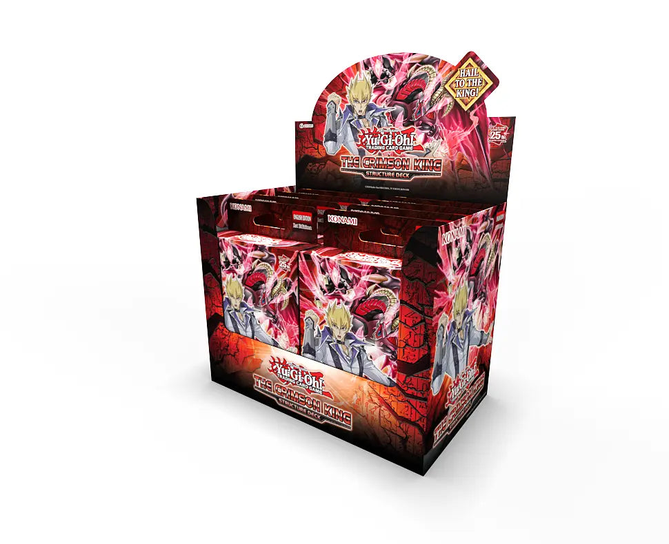 Yu-Gi-Oh! The Crimson King - Structure Deck - Box
